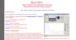 Desktop Screenshot of burnsim.com