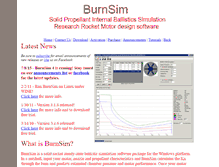 Tablet Screenshot of burnsim.com